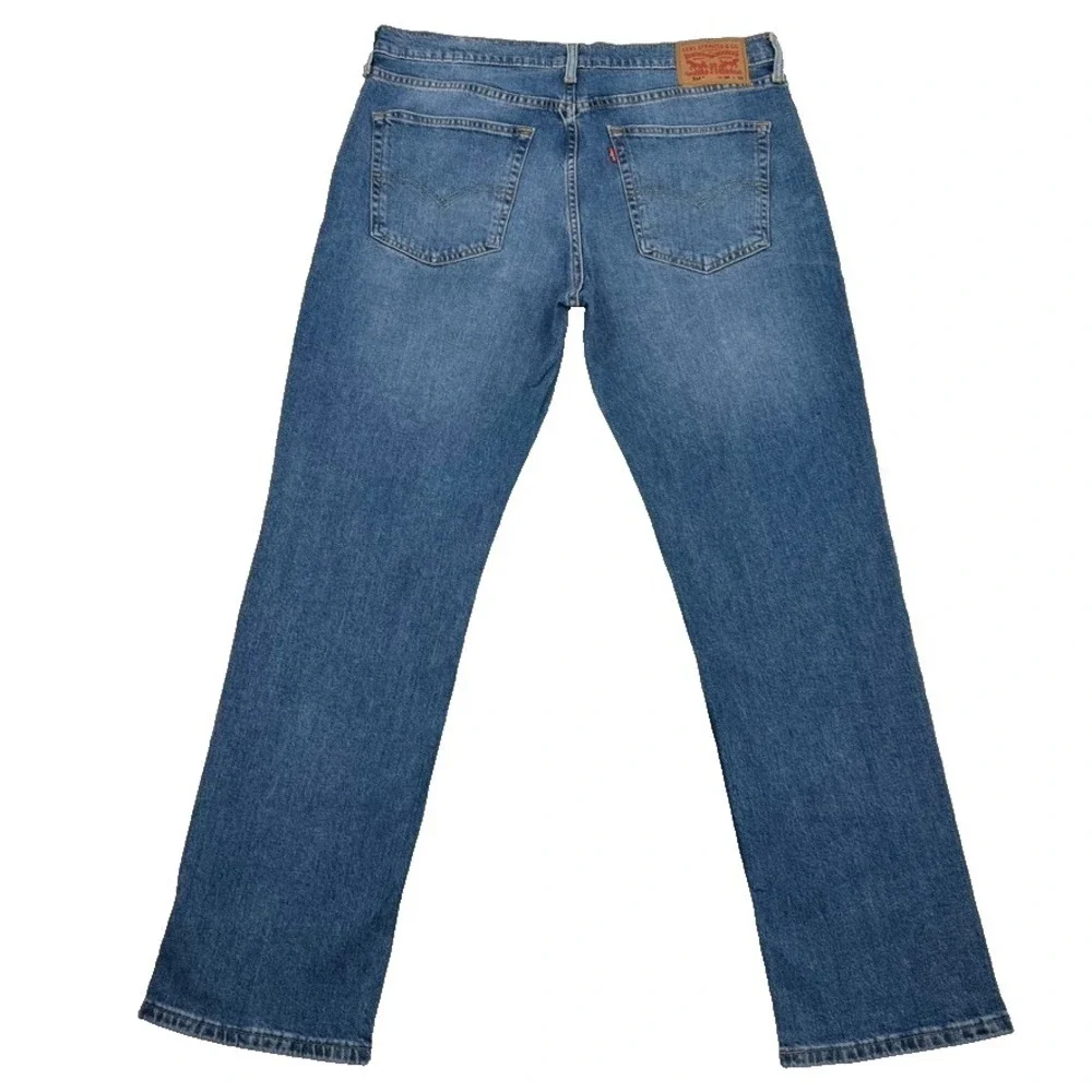 Levi's 514 Straight Leg Jeans Men's 36x32‎ Blue Denim NWT Reclaimed Sustainable